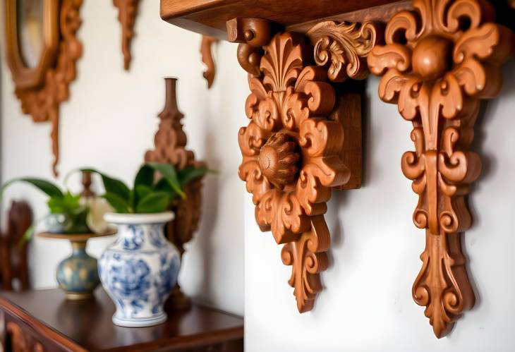 Antique Wood Carvings Timeless Treasures in Home Decor